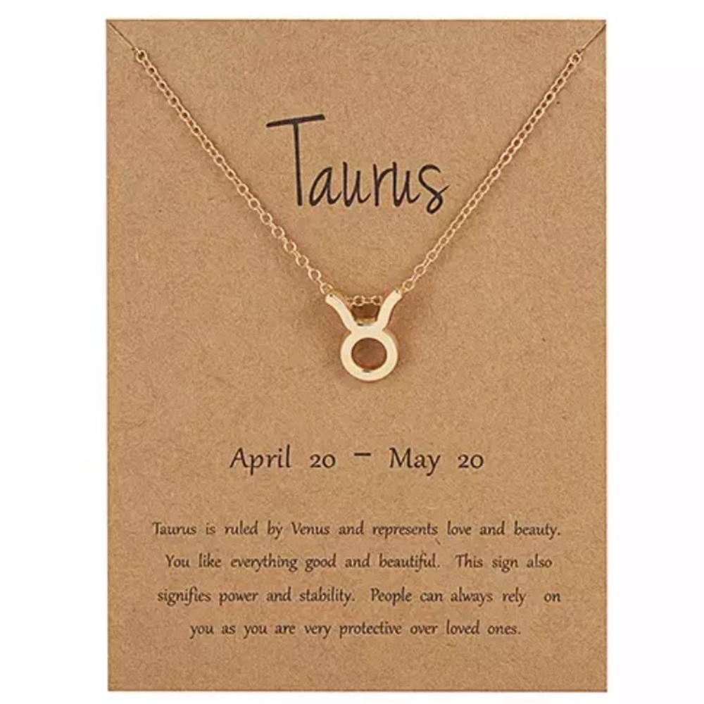 Astrology Necklace (Taurus)
